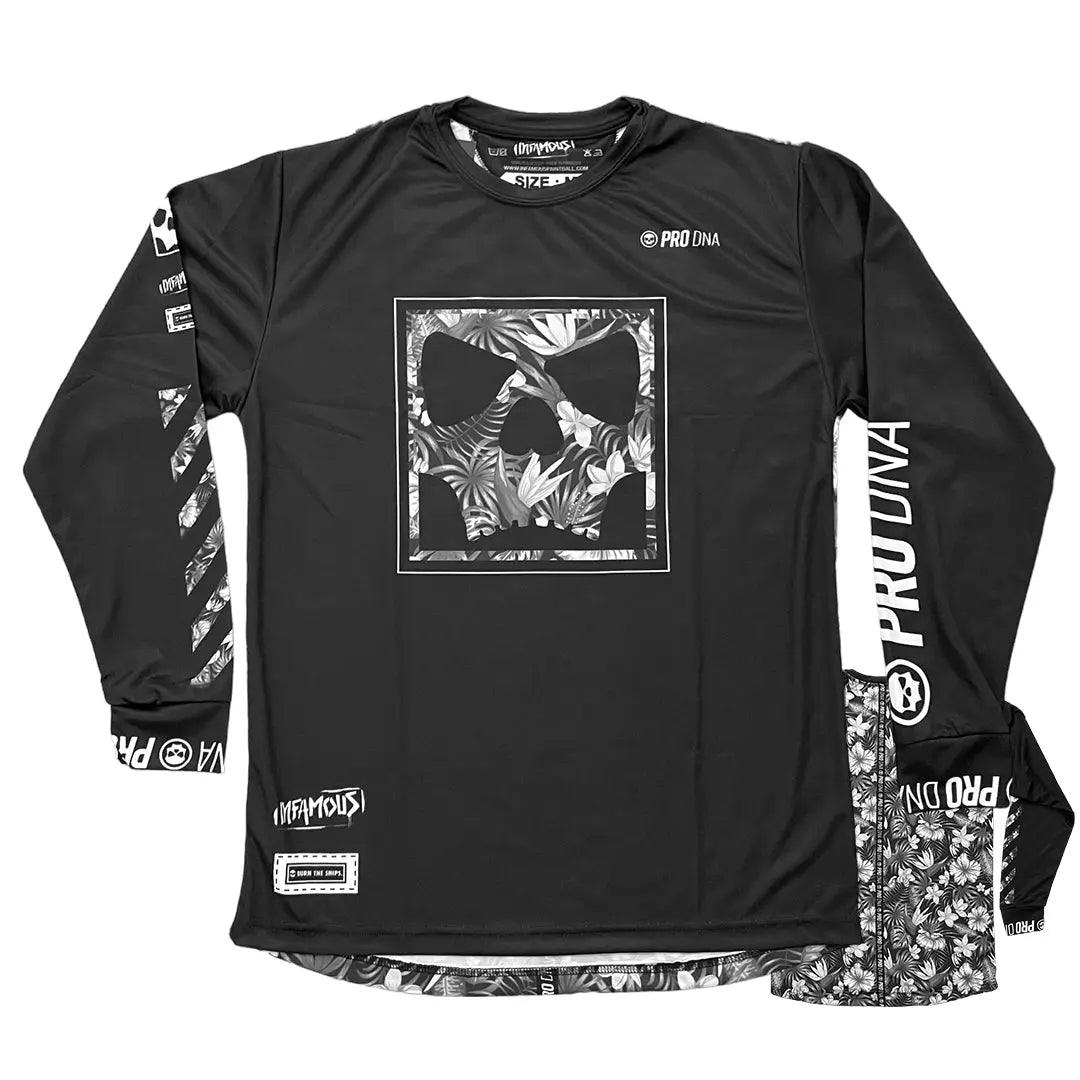 DRYFIT LONG SLEEVE JERSEY - TROPICAL GREY